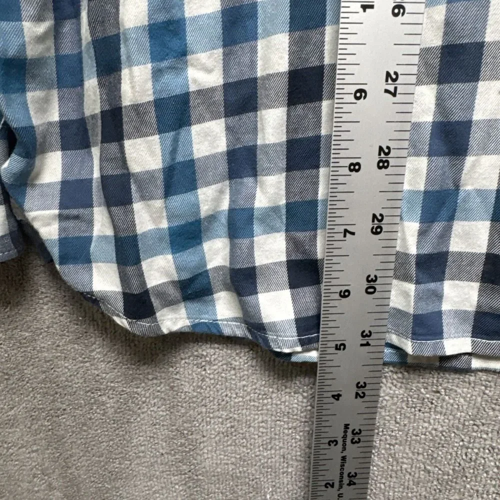 The‎ North Face Shirt Mens XL Plaid Checked Button Up Long Sleeve Performance